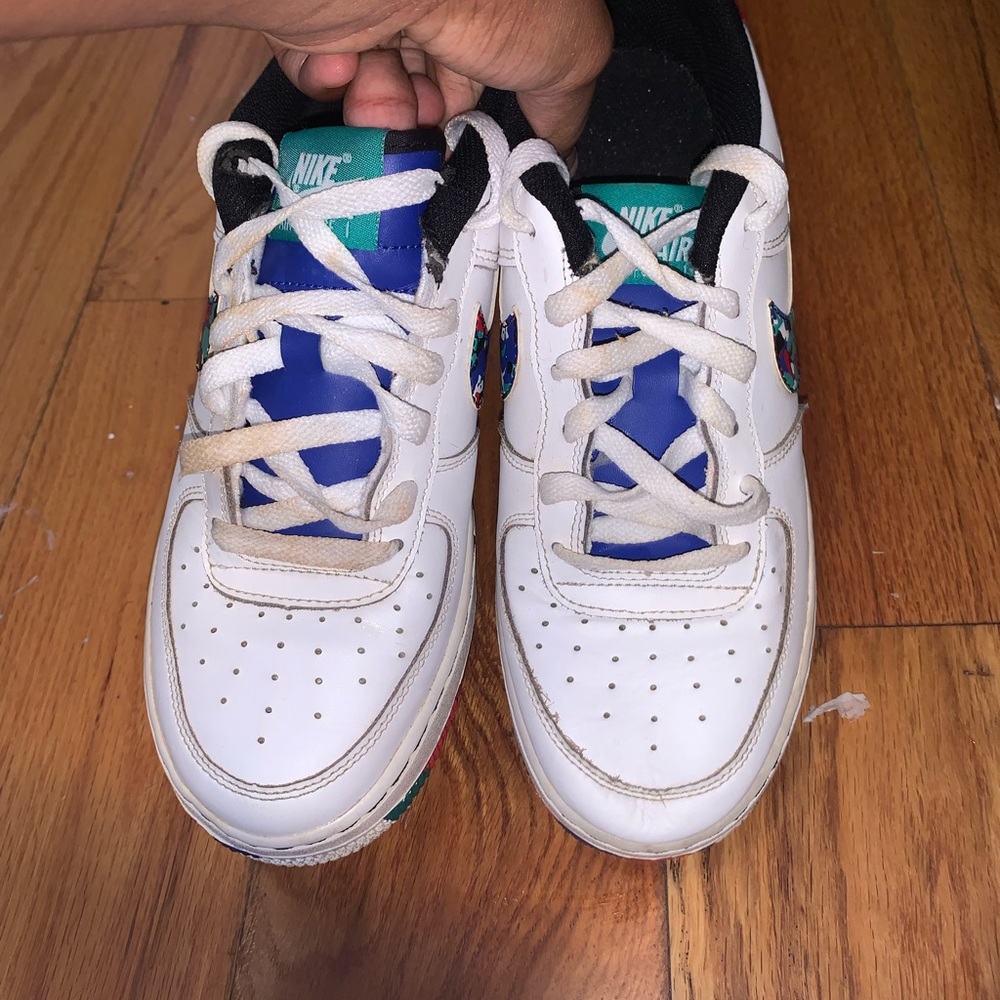 airforce 1 crayon white